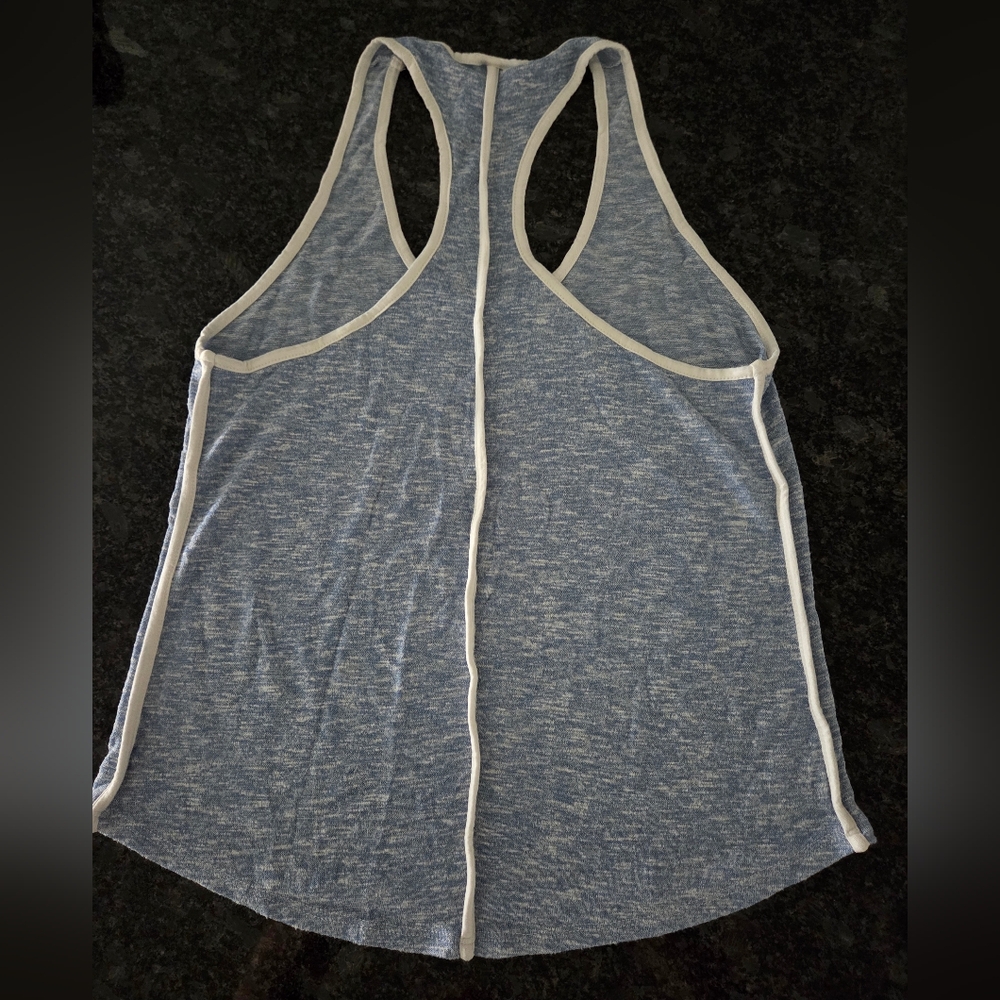 Freeloader Blue Racerback Tank Top - Picture 2 of 6